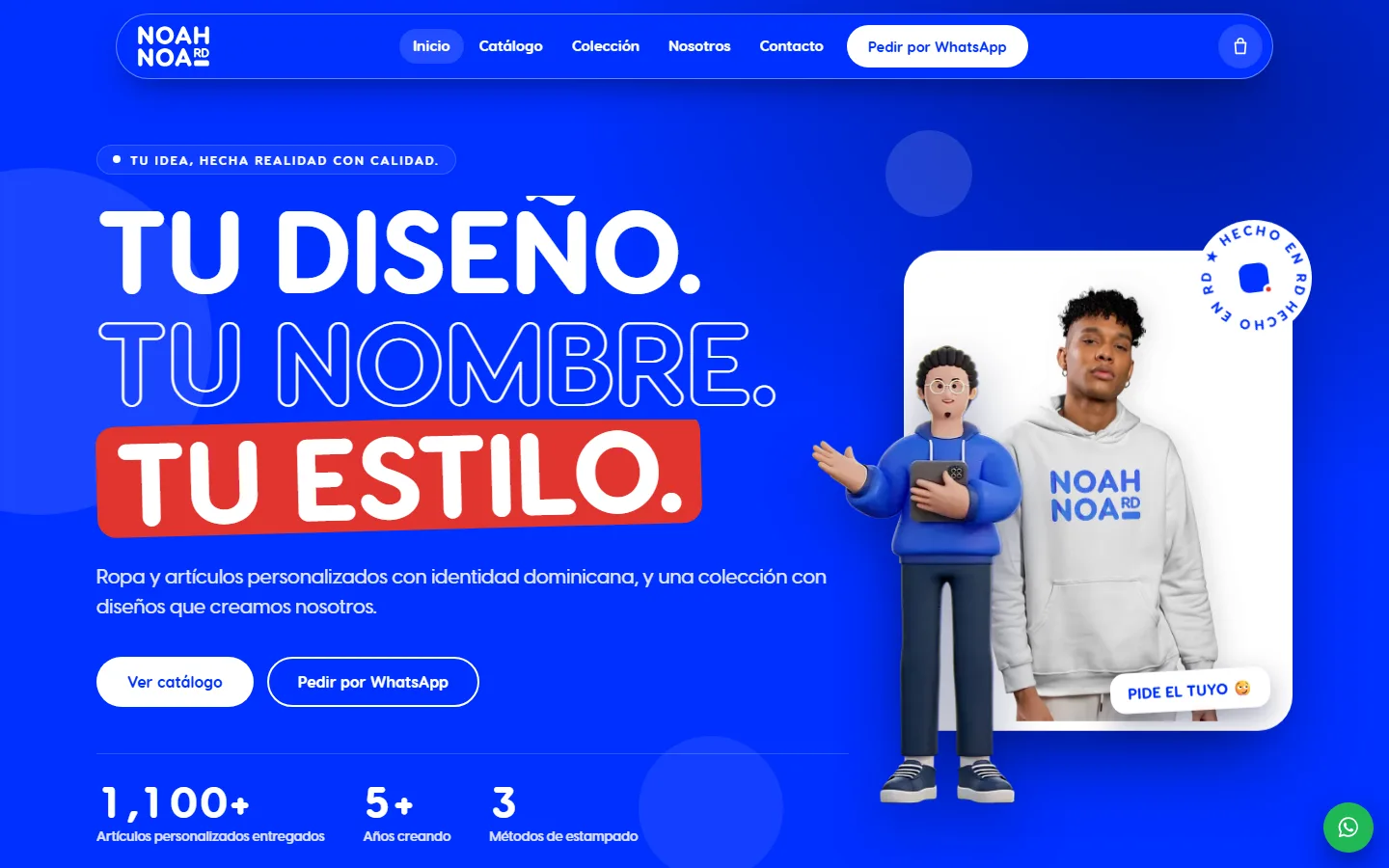 Página de inicio de Noahnoard